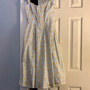 House of CB floral corset dress